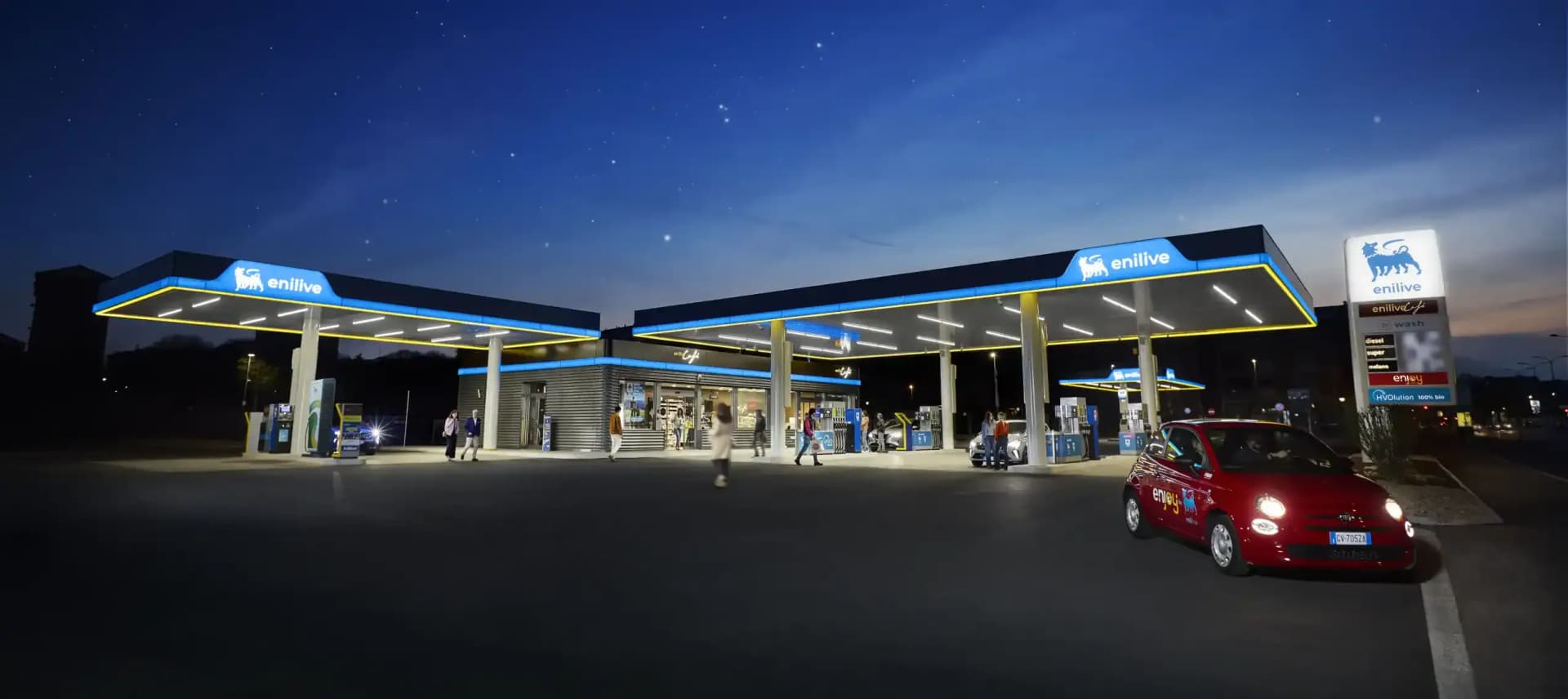 Eni · Scavi e posa serbatoi carburante